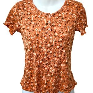 orange flower top